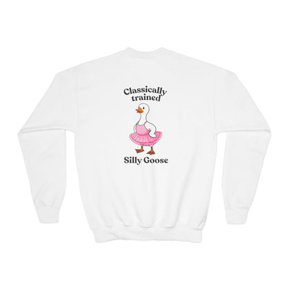 Youth Classically Trained Silly Goose Crewneck Sweatshirt