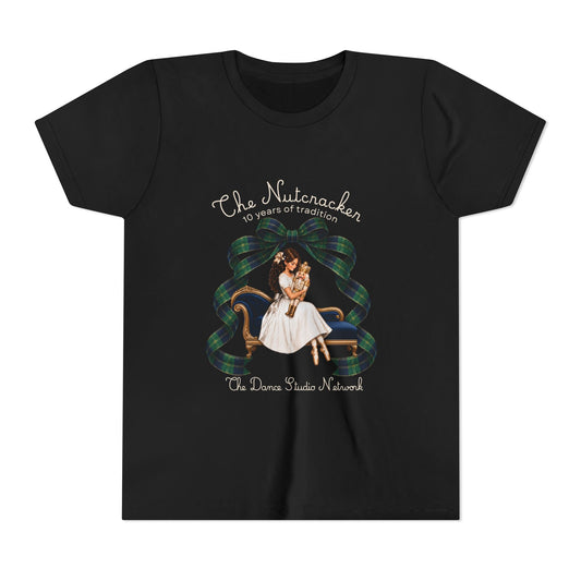 Youth Nutcracker Ribbon Short Sleeve Tee