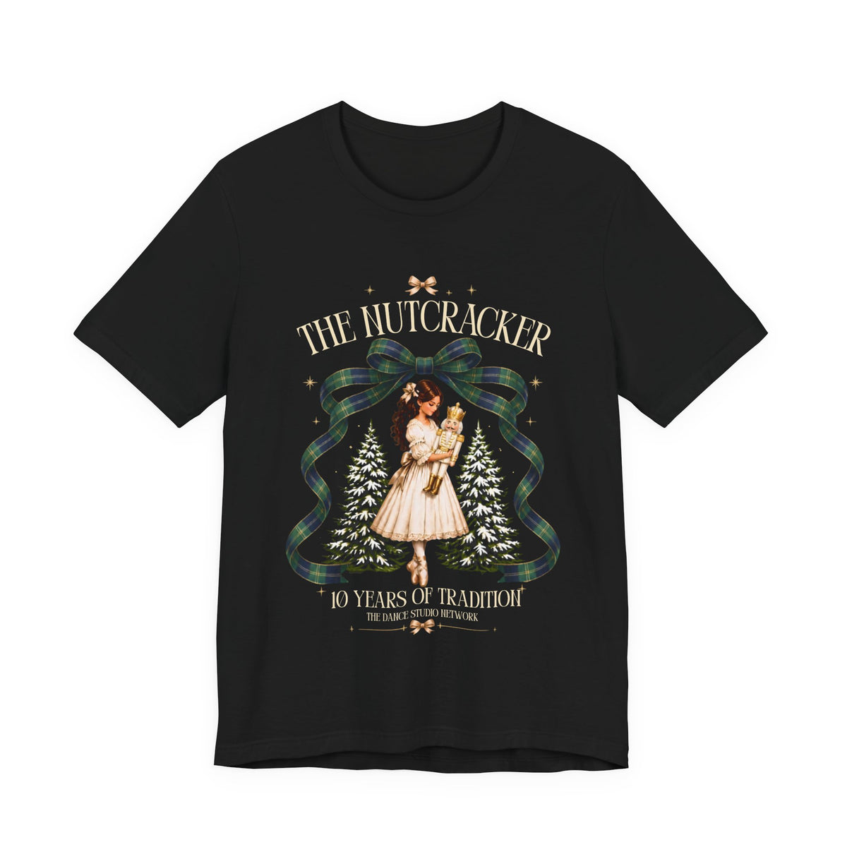 Nutcracker Ribbon Short Sleeve Tee
