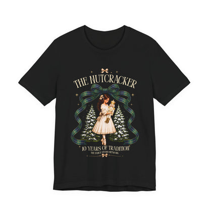 Nutcracker Ribbon Short Sleeve Tee