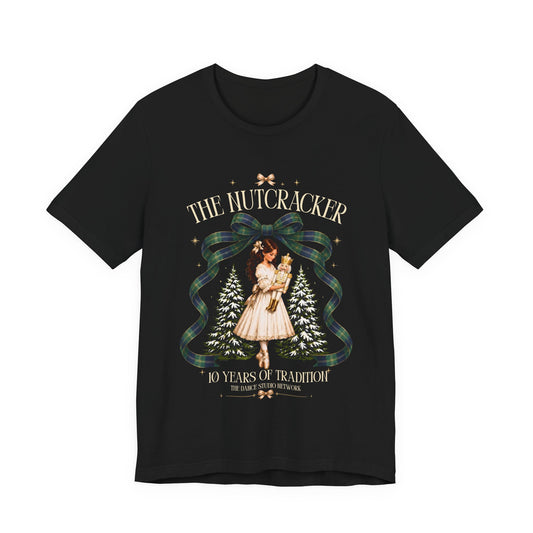 Nutcracker Ribbon Short Sleeve Tee