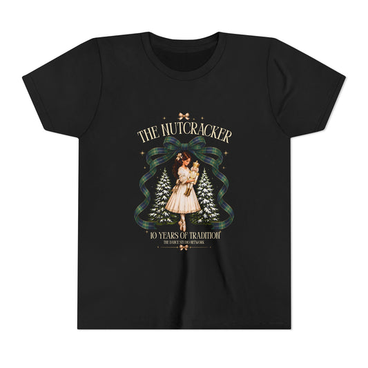 Youth Nutcracker Ribbon Short Sleeve Tee