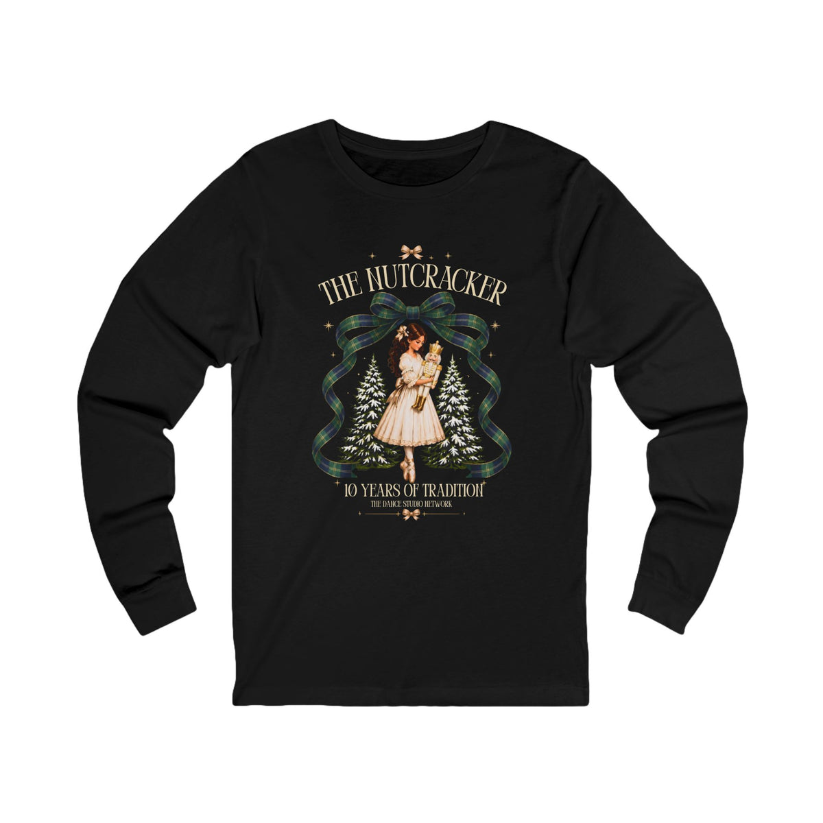 Nutcracker Ribbon Long Sleeve Tee